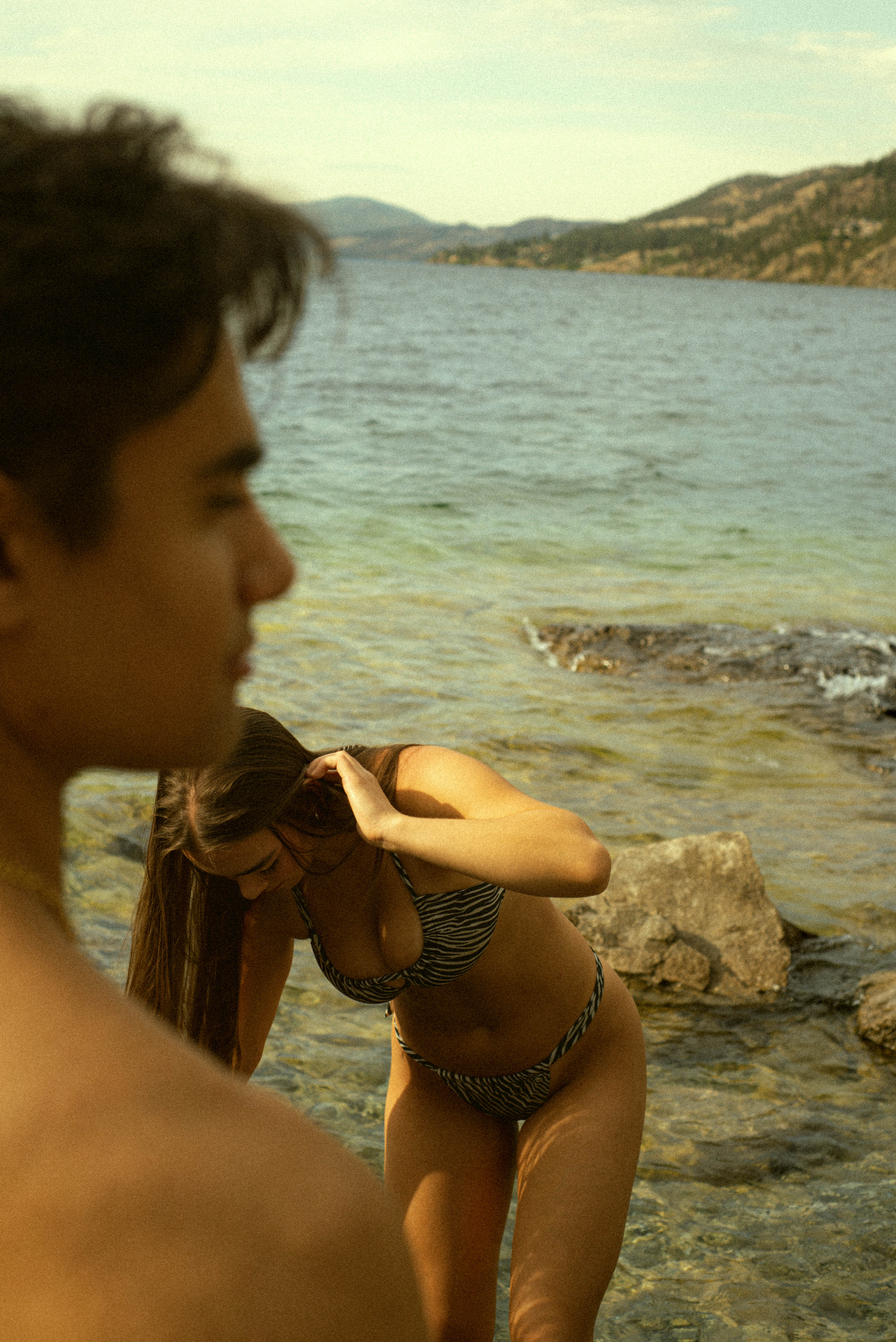 Couple at the beach - Kelowna
