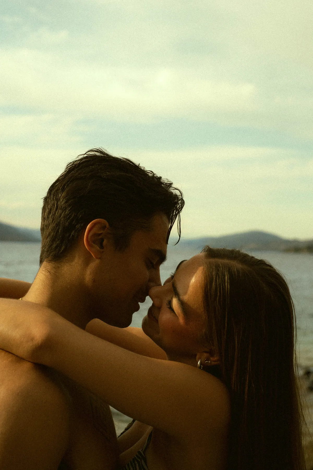 Couple About to Kiss - Kelowna