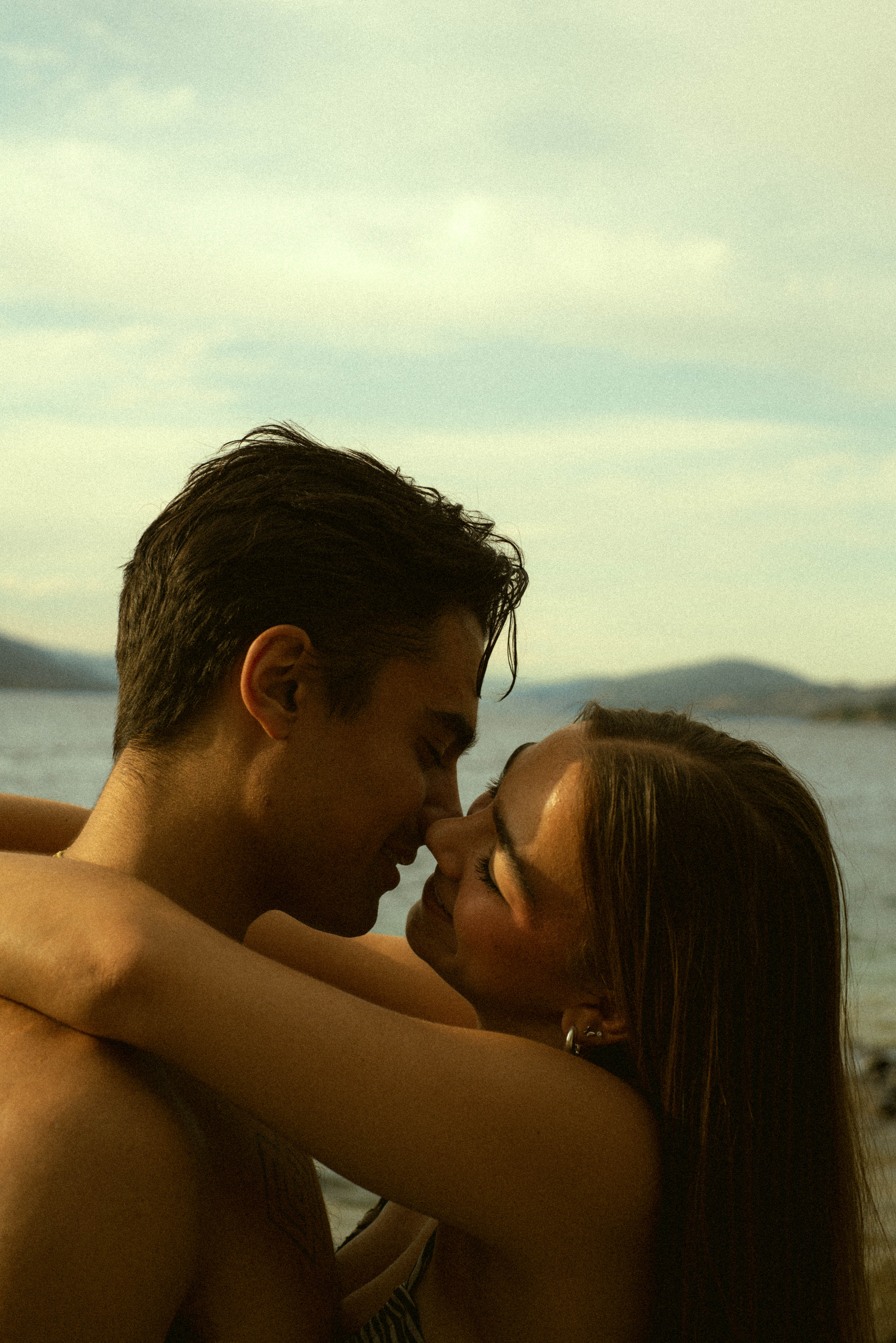 Couple About to Kiss - Kelowna
